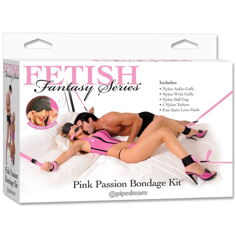 FETISH FANTASY SERIES - KIT BONDAGE PINK - NOCTURNA DESIRES