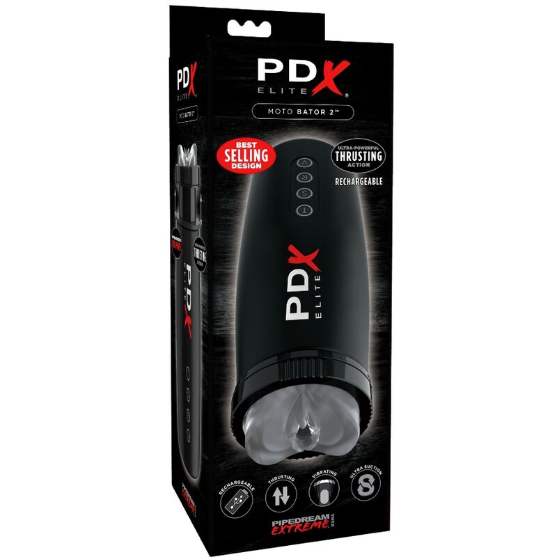 PDX ELITE - STROKER ULTRA-POWERFUL RECHARGEABLE - NOCTURNA DESIRES