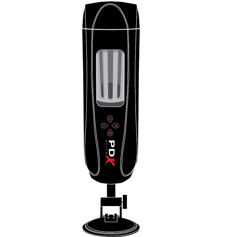 PDX ELITE - STROKER ULTIMATE MILKER 2 ROTATING & VIBRATOR - NOCTURNA DESIRES