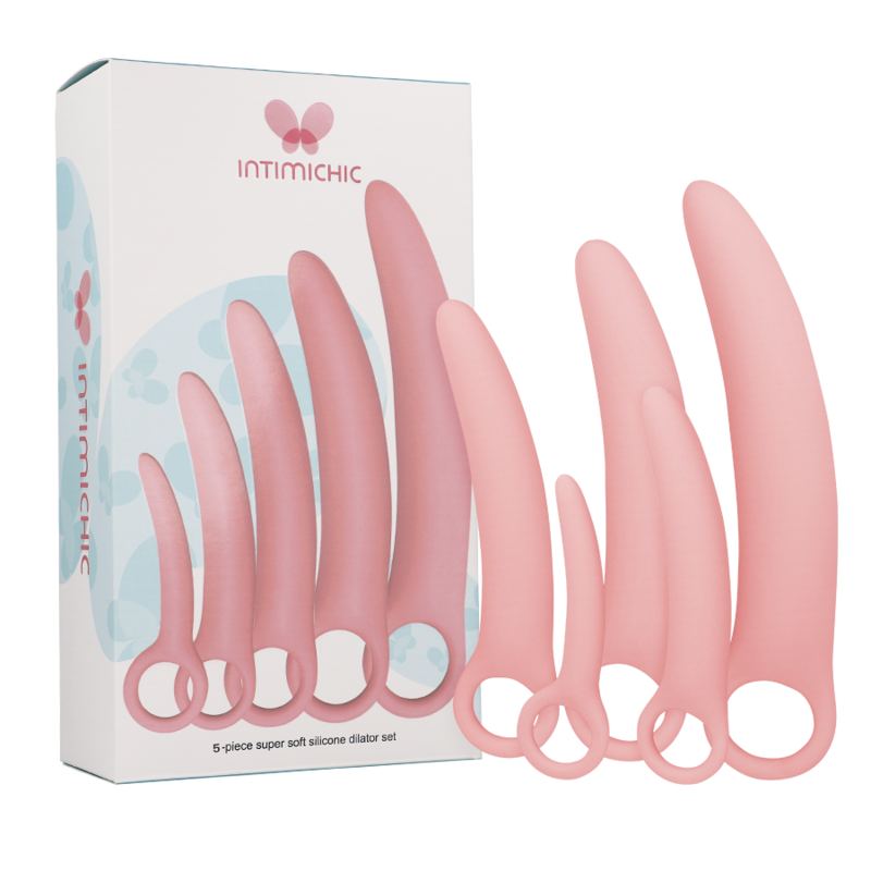 INTIMICHIC - SILICONE DILATOR 5 PIECES SET - NOCTURNA DESIRES