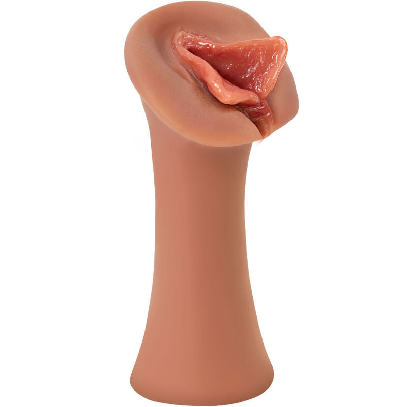 FETISH FANTASY EXTREME - LUSCIOUS LIPS STROKER SILICONE CARAMEL - NOCTURNA DESIRES