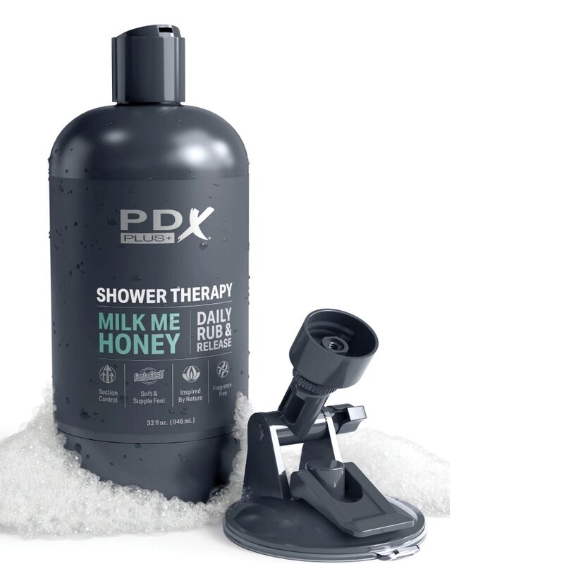PDX PLUS - STROKER MASTURBATOR DISCREET DESIGN OF MILK ME HONEY SHAMPOO BOTTLE - NOCTURNA DESIRES