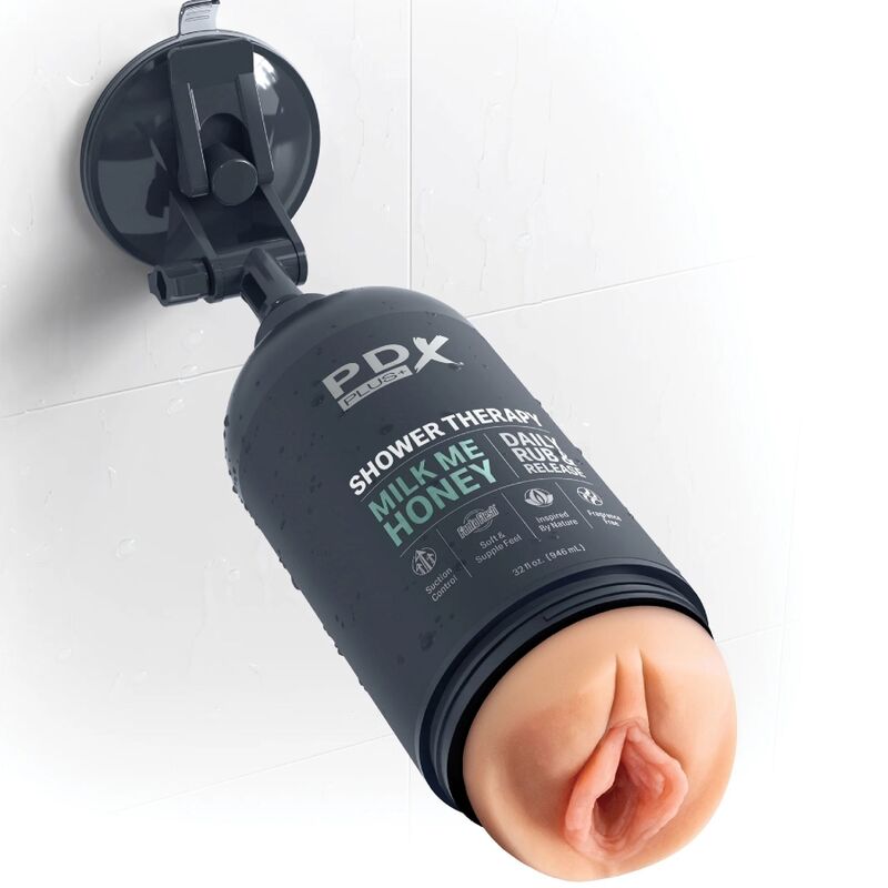 PDX PLUS - STROKER MASTURBATOR DISCREET DESIGN OF MILK ME HONEY SHAMPOO BOTTLE - NOCTURNA DESIRES