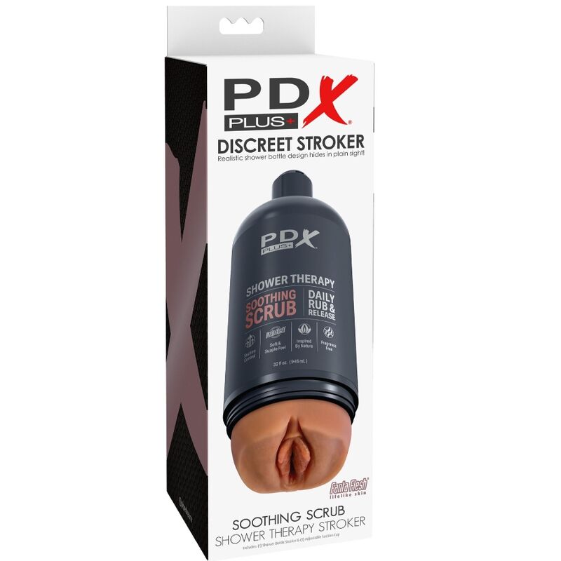 PDX PLUS - STROKER MASTURBATOR DISCREET BOTTLE DESIGN SOOTHING SCRUB CANDY SHAMPOO - NOCTURNA DESIRES