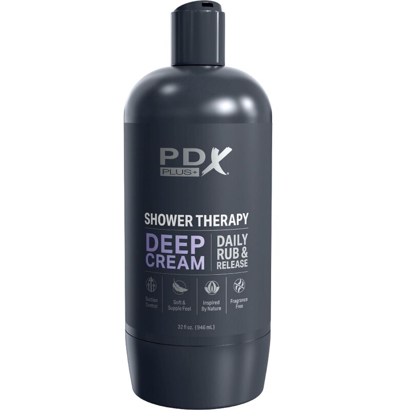 PDX PLUS - STROKER MASTURBATOR DISCREET DEEP CREAM SHAMPOO BOTTLE DESIGN - NOCTURNA DESIRES