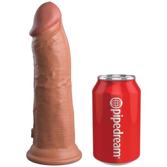 KING COCK - ELITE REALISTIC SILICONE DILDO 20.3 CM CARAMEL - NOCTURNA DESIRES