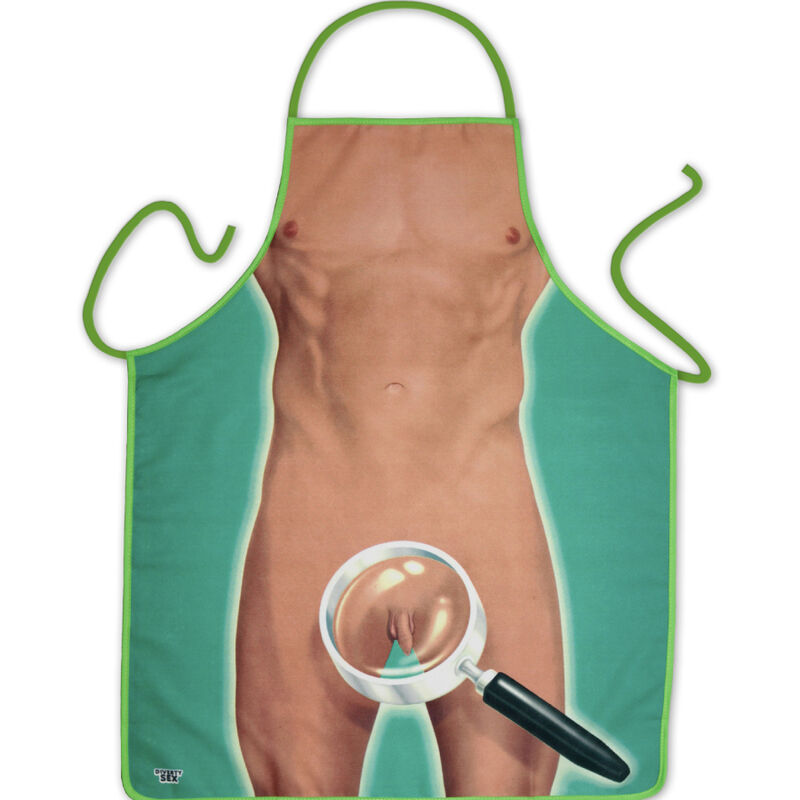 DIABLO PICANTE - MENS MAGNIFYING APRON - NOCTURNA DESIRES