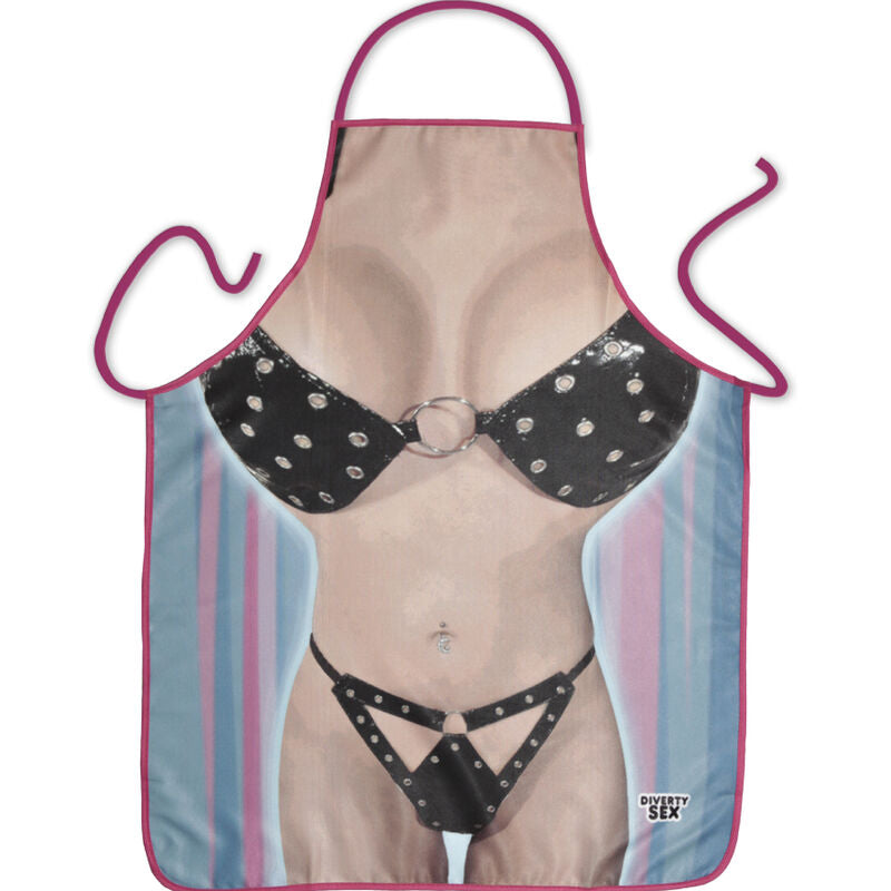 DIABLO PICANTE - WOMENS BIKINI APRON - NOCTURNA DESIRES