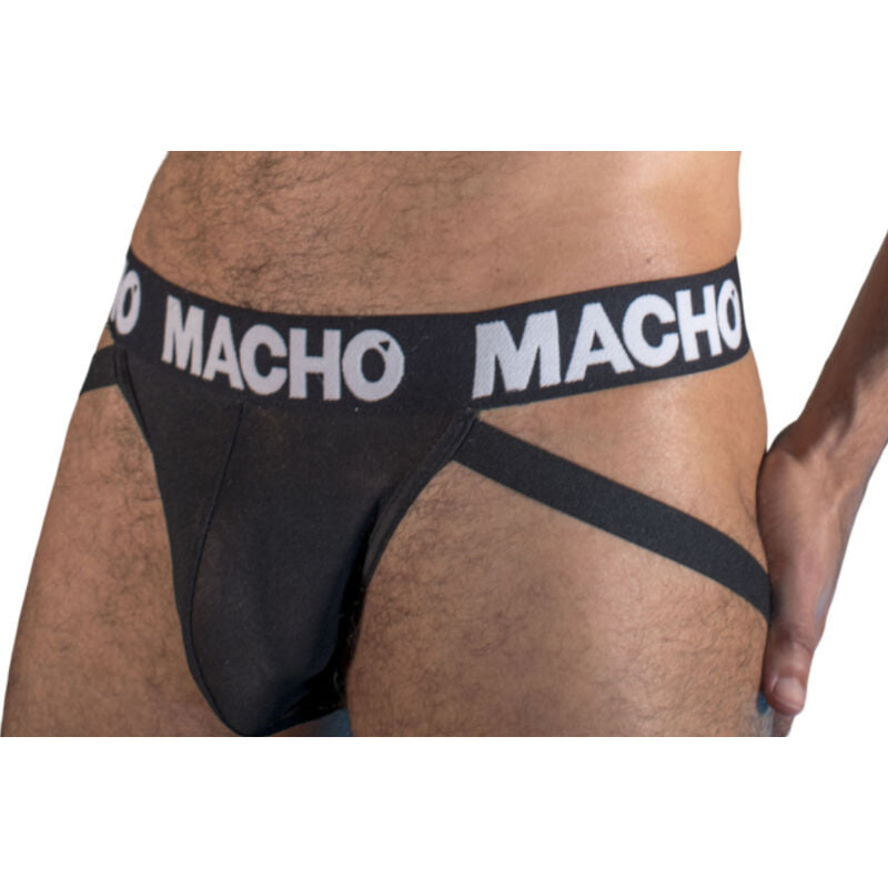MACHO - MX25NN JOCK BLACK M - NOCTURNA DESIRES