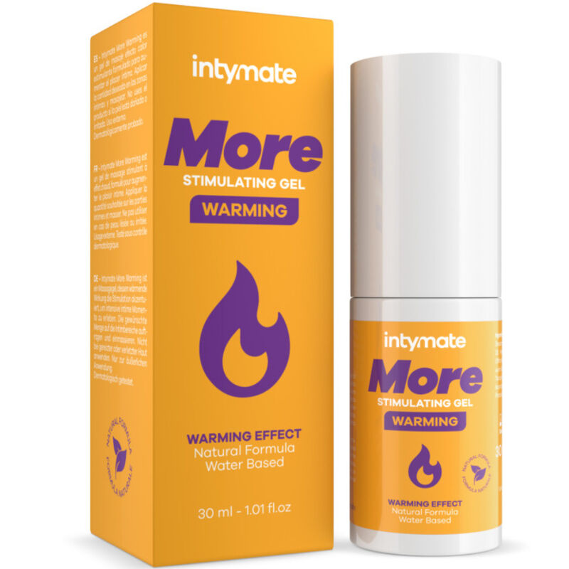 INTIMATELINE INTYMATE - MORE HEAT EFFECT WATER-BASED MASSAGE GEL FOR HER 30 ML - NOCTURNA DESIRES
