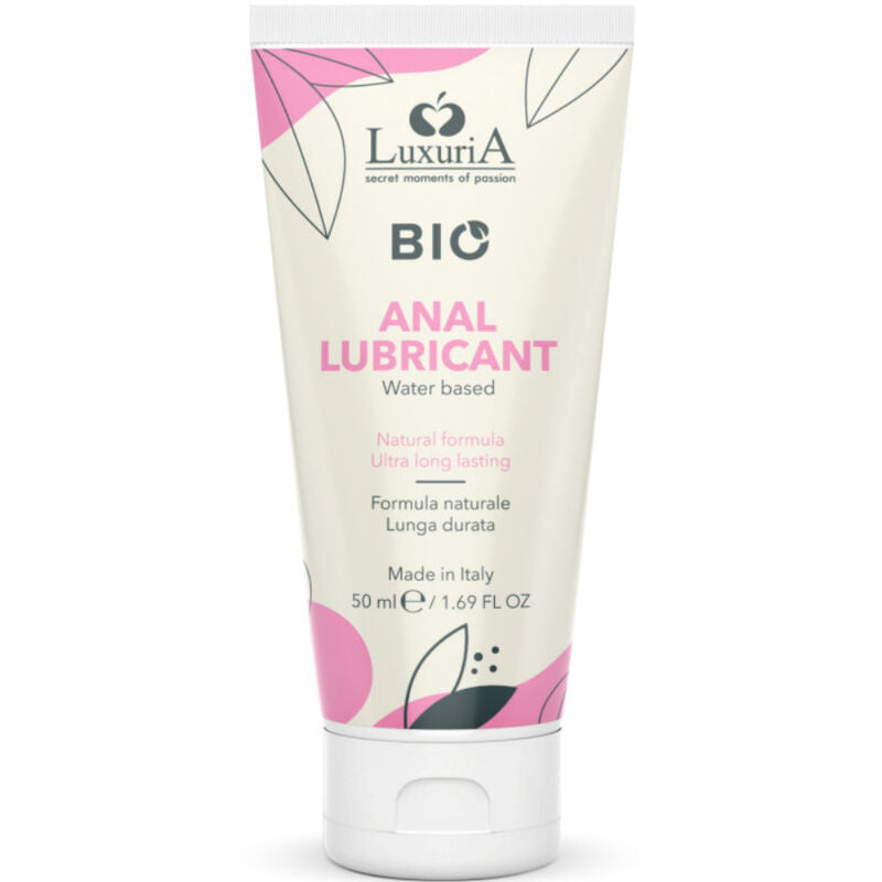 INTIMATELINE - LUXURIA BIO ANAL WATER-BASED LUBRICANT 50 ML - NOCTURNA DESIRES