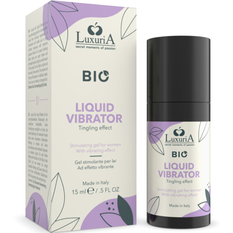 INTIMATELINE LUXURIA - BIO STIMULATING GEL FOR HER VIBRATING EFFECT 15 ML - NOCTURNA DESIRES
