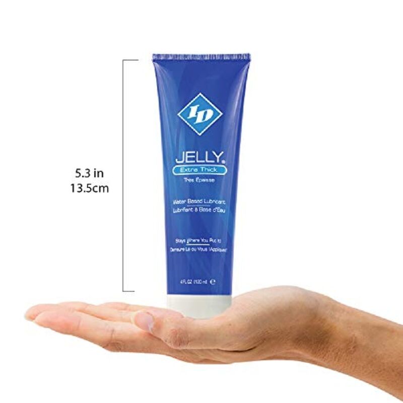 ID JELLY - WATER BASED LUBRICANT EXTRA THICK TRAVEL TUBE 120 ML - NOCTURNA DESIRES