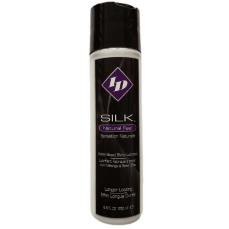 ID SILK - FEEL NATURAL WATER AND SILICONE BASED LUBRICANT 250 ML - NOCTURNA DESIRES