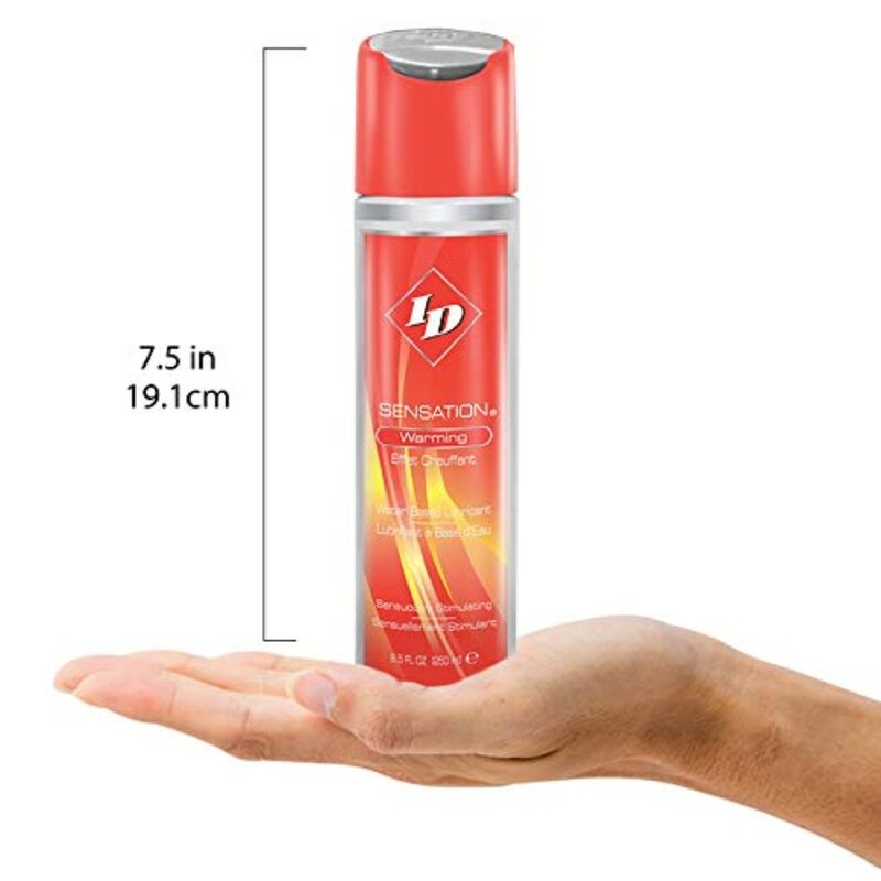 ID SENSATION - WATER BASED LUBRICANT WITH HEAT EFFECT 250 ML - NOCTURNA DESIRES