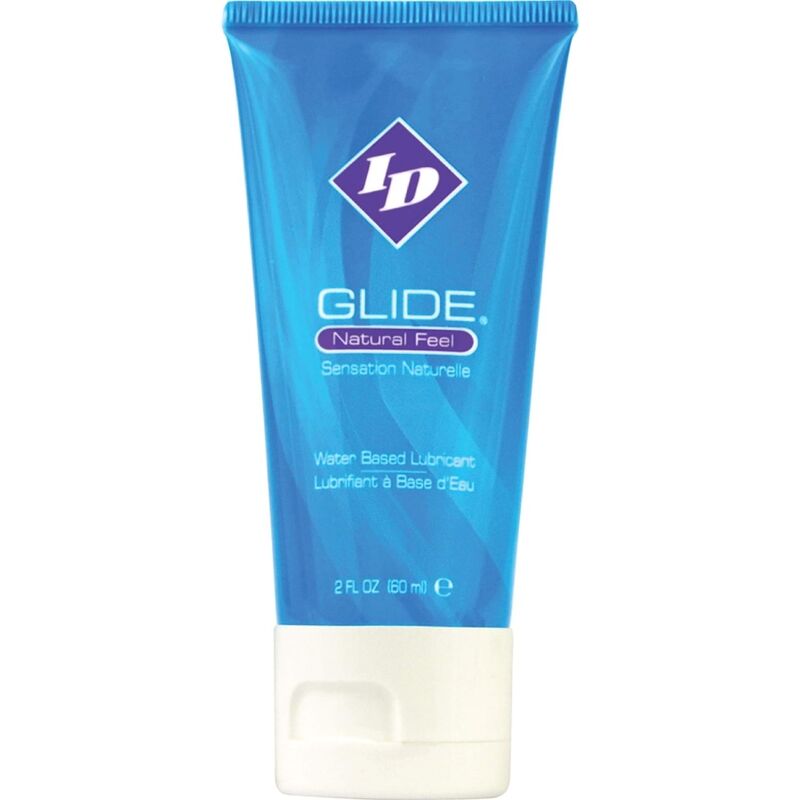 ID GLIDE - WATER BASED LUBRICANT ULTRA LONG LASTING TRAVEL TUBE 60 ML - NOCTURNA DESIRES