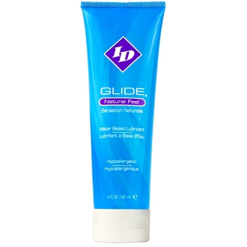 ID GLIDE - WATER BASED LUBRICANT ULTRA LONG LASTING TRAVEL TUBE 120 ML - NOCTURNA DESIRES