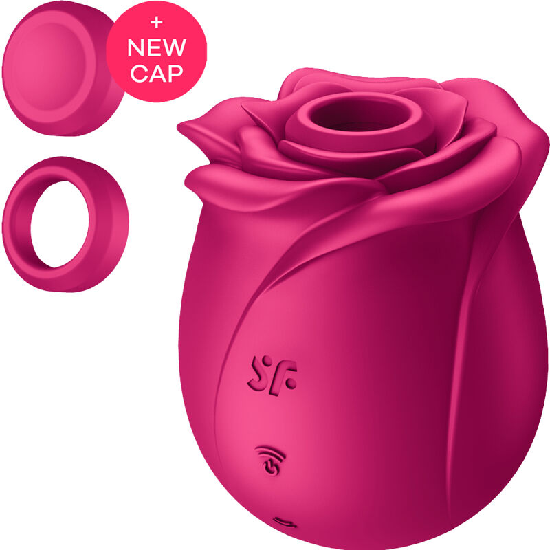 SATISFYER - AIR PULSE PRO 2 CLASSIC BLOSSOM VIBRATOR - NOCTURNA DESIRES