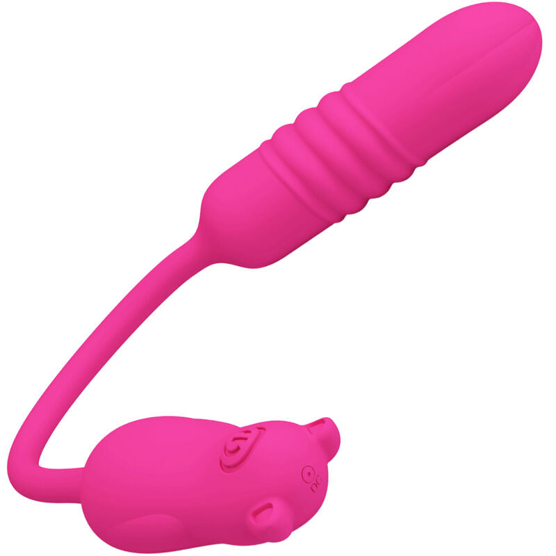 PRETTY LOVE - NOBIKUMA PINK SILICONE VIBRATING BULLET - NOCTURNA DESIRES