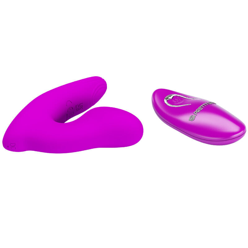 PRETTY LOVE - MELVIN CLITORIS MASSAGER WITH REMOTE CONTROL - NOCTURNA DESIRES