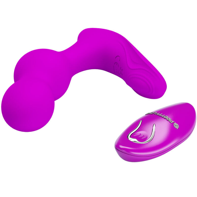 PRETTY LOVE - TERRANCE ANAL VIBRATOR MASSAGER WITH REMOTE CONTROL - NOCTURNA DESIRES
