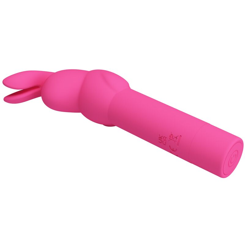 PRETTY LOVE - GERARDO FUSCHIA RABBIT SILICONE VIBRATOR - NOCTURNA DESIRES