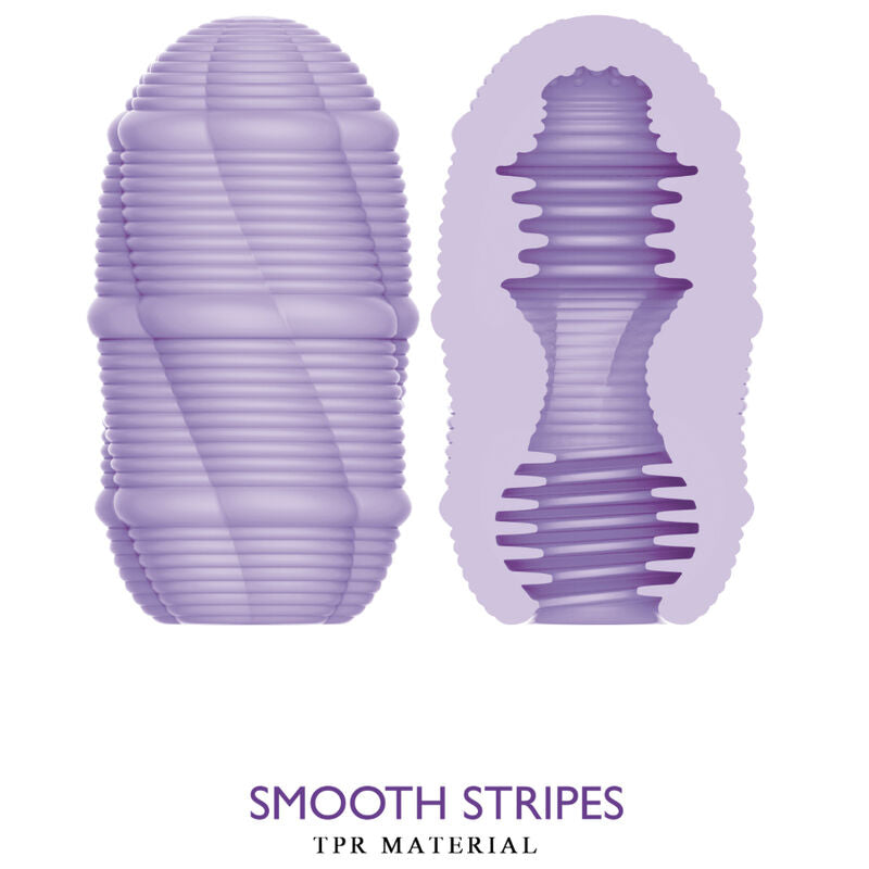 PRETTY LOVE - SMOOTH STRIPES CUPID MASTURBATOR EGG - NOCTURNA DESIRES