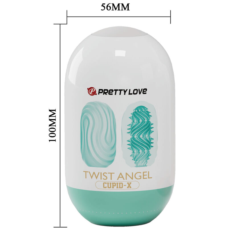 PRETTY LOVE - TWIST ANGEL CUPID MASTURBATOR EGG - NOCTURNA DESIRES