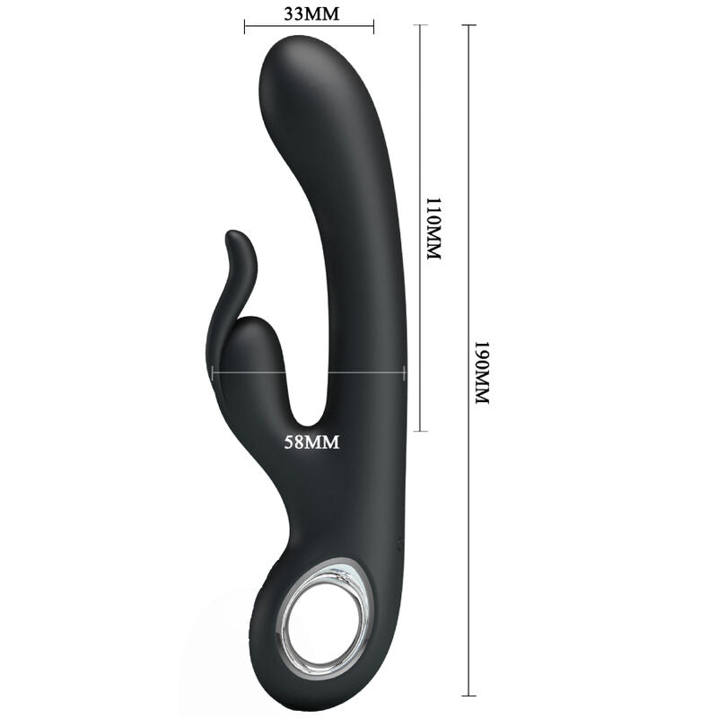 PRETTY LOVE - CARINA VIBRATOR CLITORIS AND G-SPOT STIMULATOR - NOCTURNA DESIRES