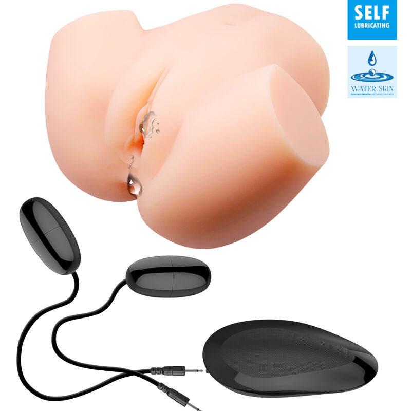 CRAZY BULL - REALISTIC VAGINA AND ANUS DOUBLE VIBRATION - NOCTURNA DESIRES