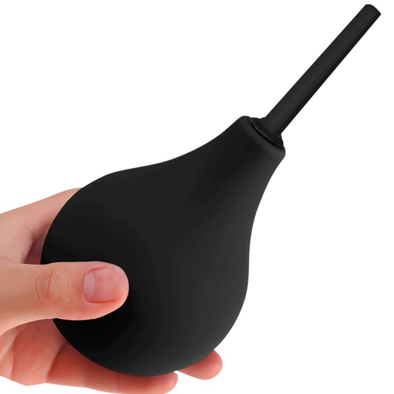MR PLAY - PEAR ANAL SHOWER BLKB BLACK - NOCTURNA DESIRES