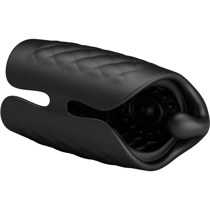 PRETTY LOVE - MANUAL MASTURBATOR FOR GLAND RECHARGEABLE VIBRATOR - NOCTURNA DESIRES