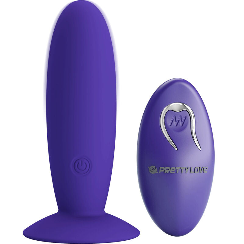 PRETTY LOVE - YOUTH PLUG ANAL VIBRATOR REMOTE CONTROL VIOLET - NOCTURNA DESIRES