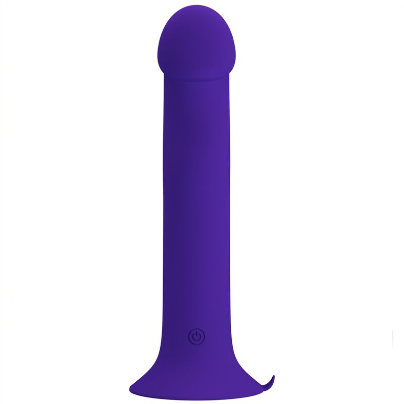 PRETTY LOVE - MURRAY YOUTH VIBRATING DILDO & RECHARGEABLE VIOLET - NOCTURNA DESIRES