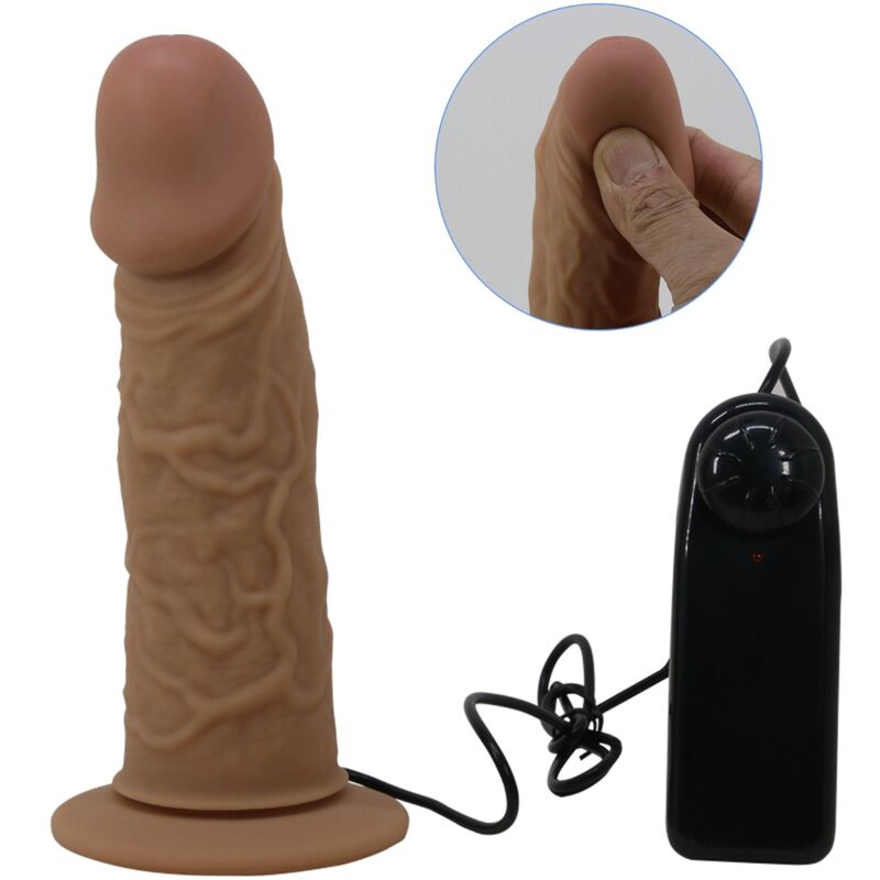 PRETTY LOVE - HARNESS BRIEFS WITH VIBRATION DILDO INCLUDED - NOCTURNA DESIRES