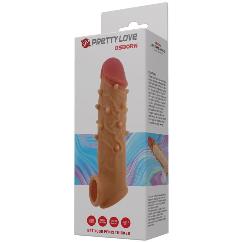 PRETTY LOVE - OSBORN EXTENSIONING STIMULATING PENSE COVER - NOCTURNA DESIRES