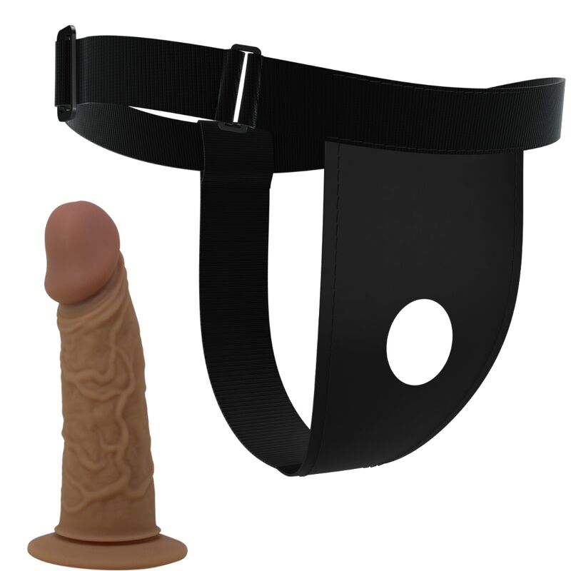 PRETTY LOVE - HARNNES BRIEFS WITH DIDLO INCLUDED - NOCTURNA DESIRES