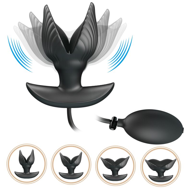 PRETTY LOVE - INFLATABLE & RECHARGEABLE ANAL PLUG - NOCTURNA DESIRES