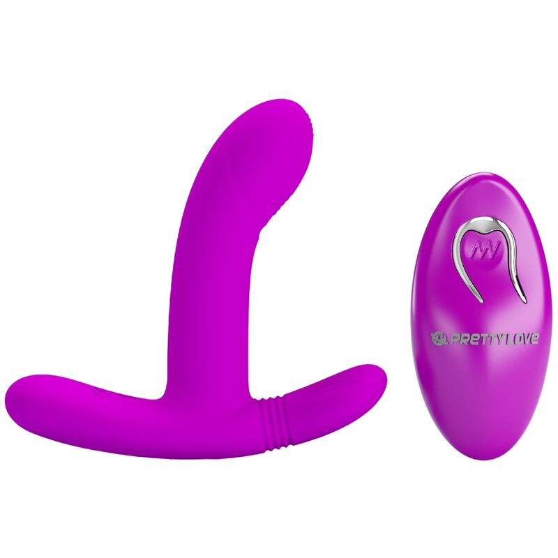 PRETTY LOVE - GERI CLITORIS MASSAGER PINK REMOTE CONTROL - NOCTURNA DESIRES