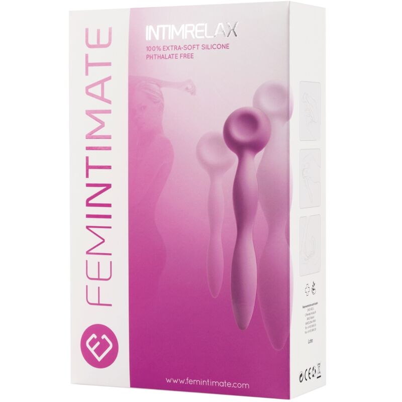 FEMINTIMATE - INTIMRELAX SET 3 VAGINAL DILATORS - NOCTURNA DESIRES