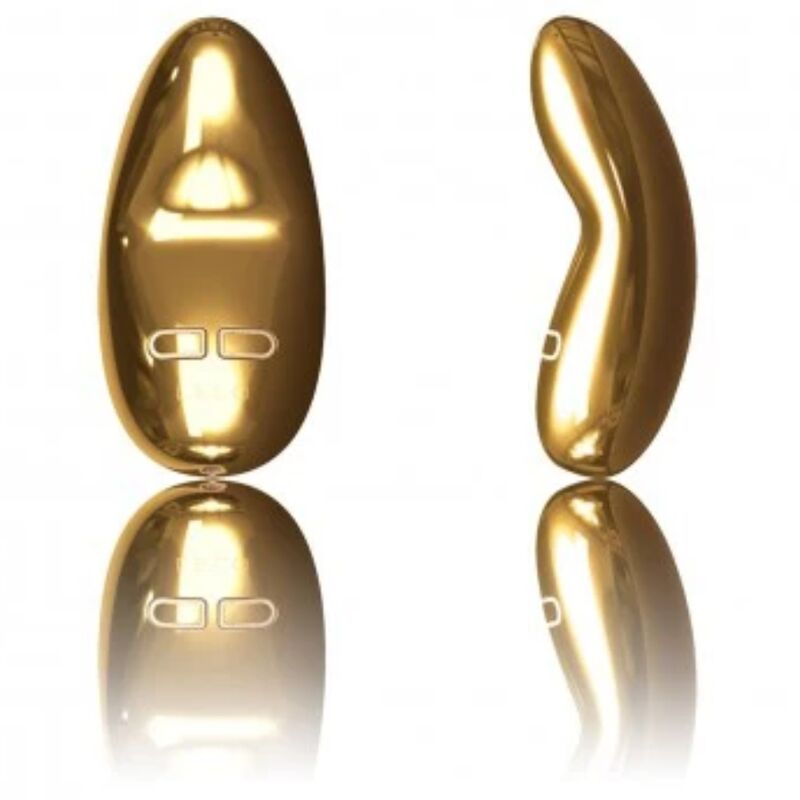 LELO - YVA MASTURBATOR WITH GOLD VIBRATION - NOCTURNA DESIRES