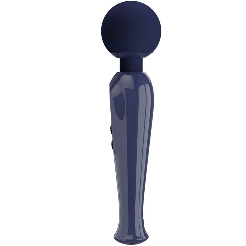 PRETTY LOVE - SKYLER VIBRATOR WAND BLUE - NOCTURNA DESIRES