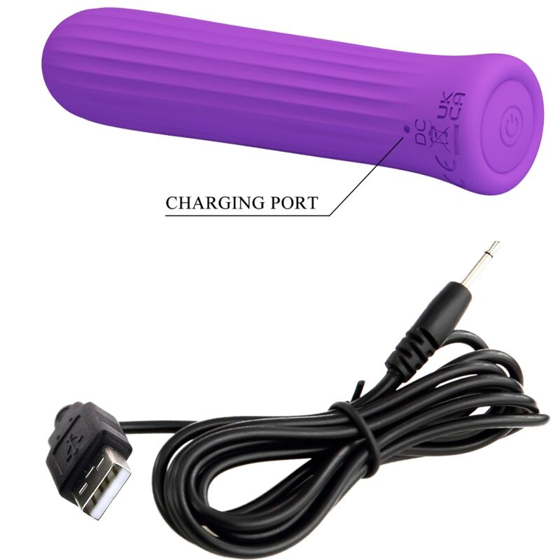PRETTY LOVE - BLANCHE LILAC STIMULATOR VIBRATOR - NOCTURNA DESIRES