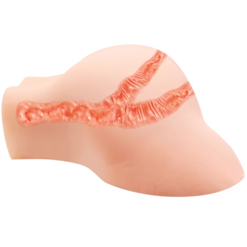 CRAZY BULL - VAGINA AND ANUS WITH REALISTIC MESH WITH VIBRATION - NOCTURNA DESIRES