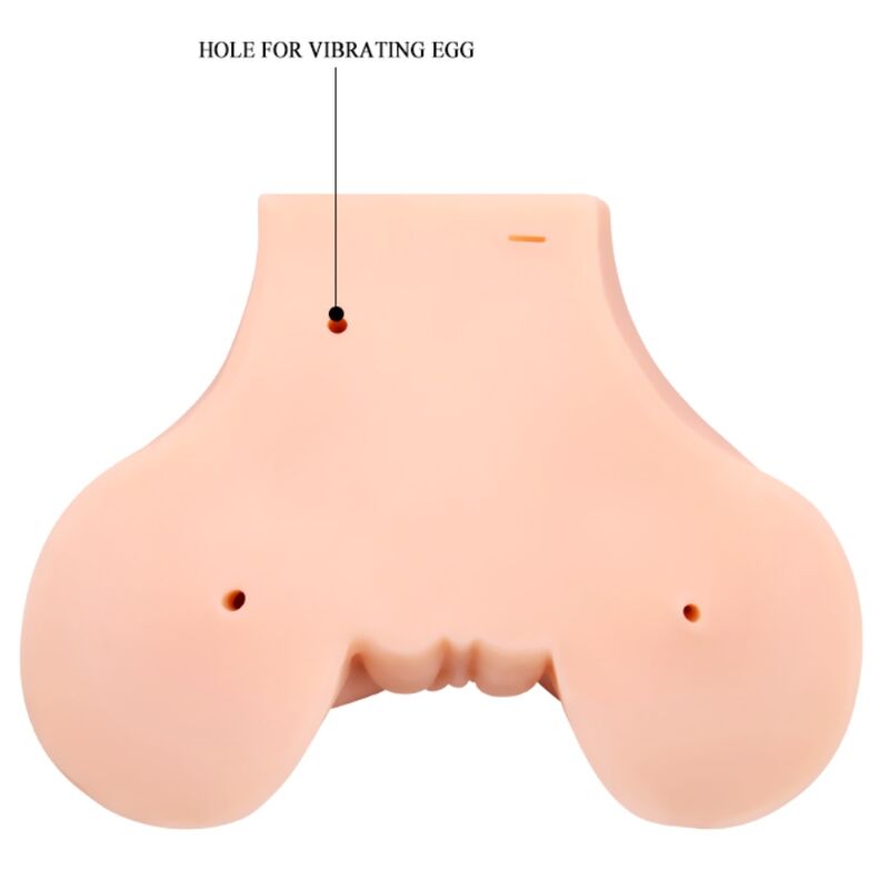 CRAZY BULL - VAGINA AND ANUS WITH REALISTIC MESH WITH VIBRATION - NOCTURNA DESIRES