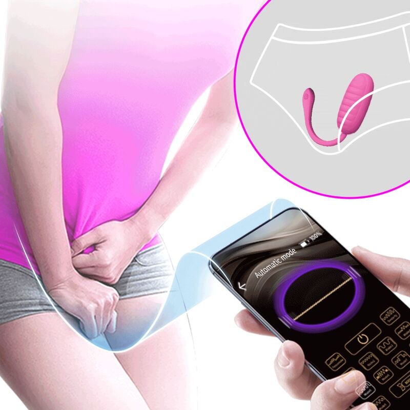 PRETTY LOVE - CATALINA PINK RECHARGEABLE VIBRATING EGG - NOCTURNA DESIRES