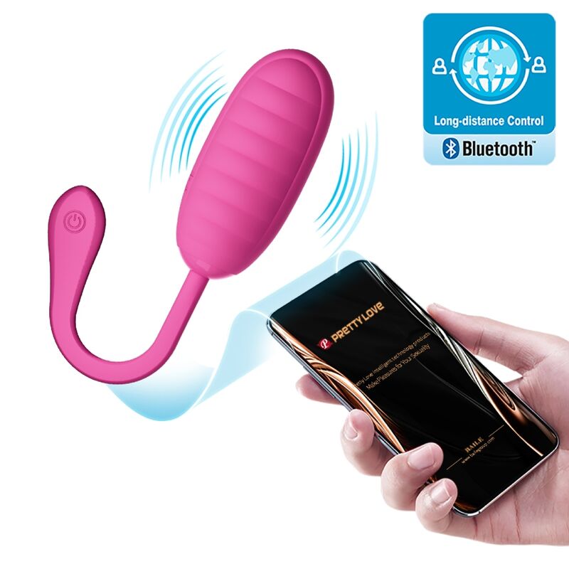 PRETTY LOVE - CATALINA PINK RECHARGEABLE VIBRATING EGG - NOCTURNA DESIRES