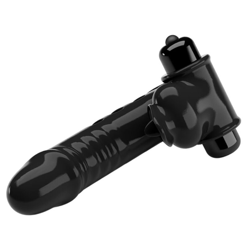 PRETTY LOVE - CORBIN BLACK VIBRATOR FINGER COVER - NOCTURNA DESIRES