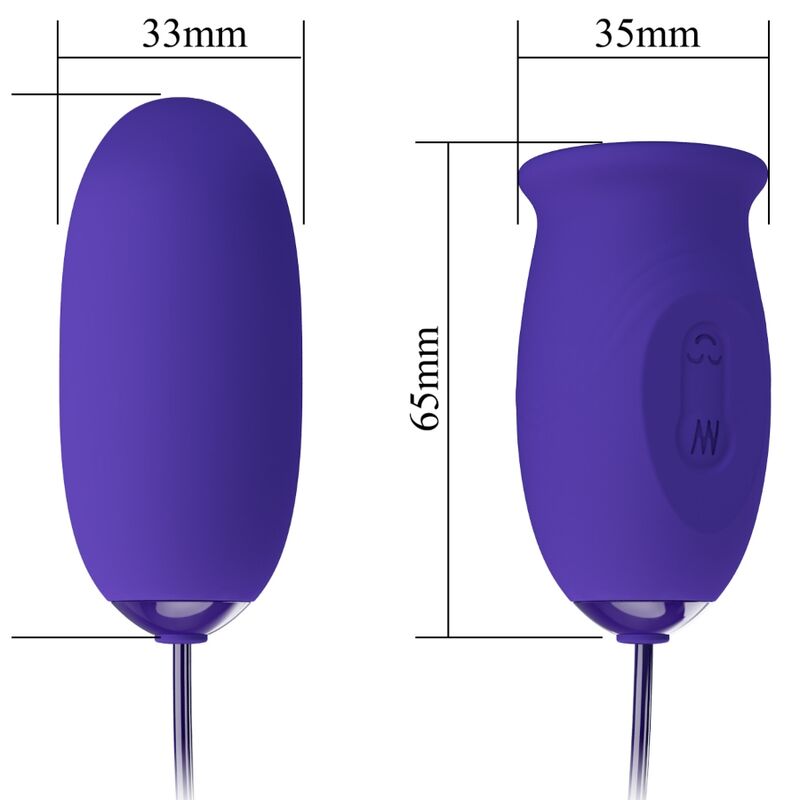 PRETTY LOVE - DAISY YOUTH VIOLET RECHARGEABLE VIBRATOR STIMULATOR - NOCTURNA DESIRES