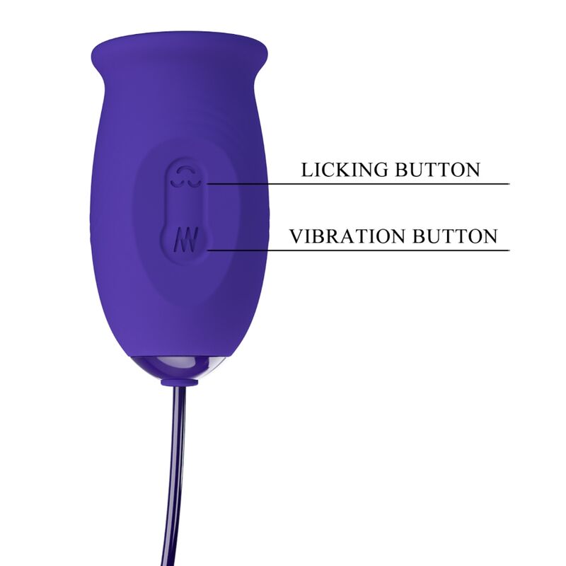 PRETTY LOVE - DAISY YOUTH VIOLET RECHARGEABLE VIBRATOR STIMULATOR - NOCTURNA DESIRES